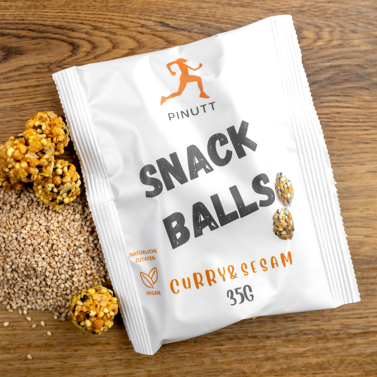 Snack Balls Curry & Sesam